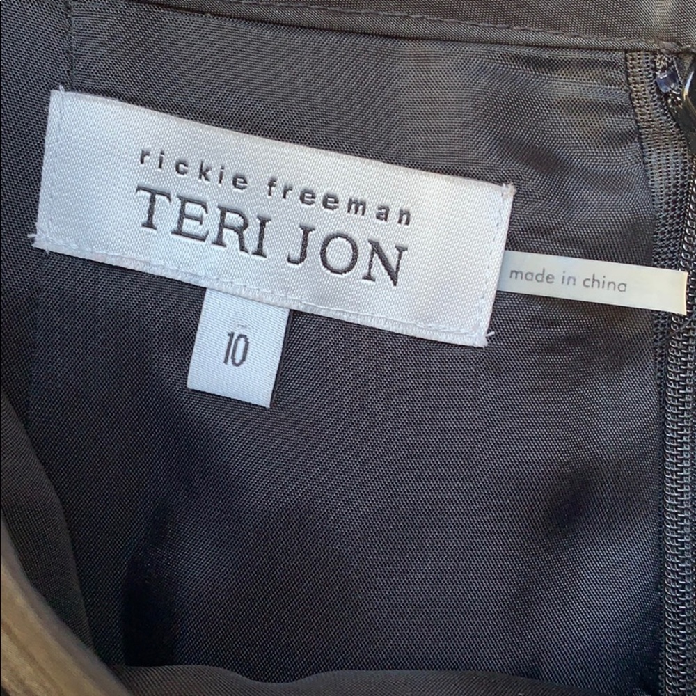 Teri Jon Black Taffeta Evening Skirt Sz10 - Picture 5 of 7